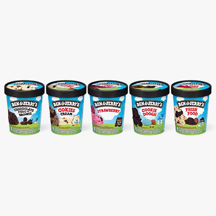 Ben & Jerrys 500ml