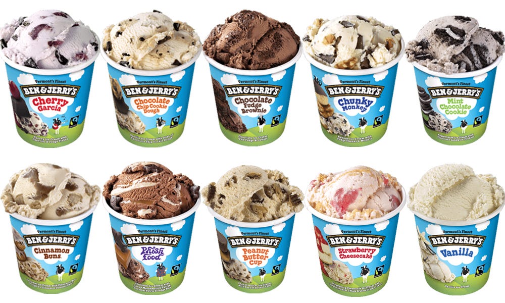 Ben’s & Jerry Ice Cream